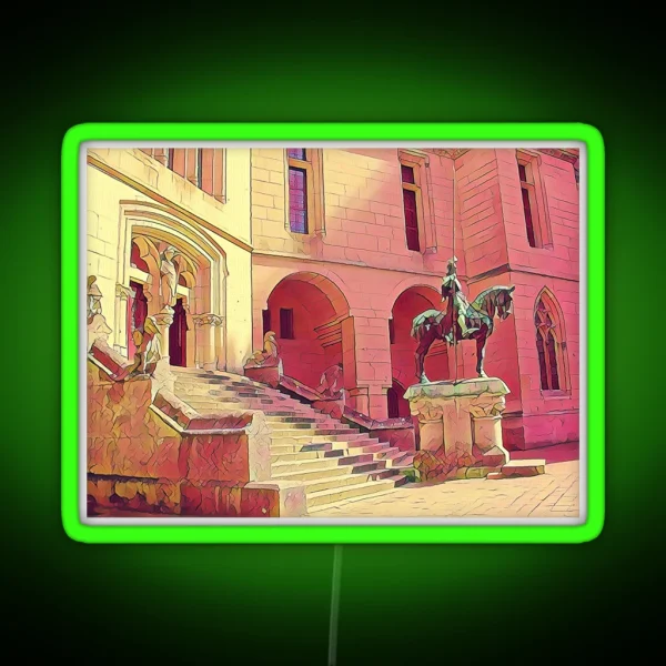 Courtyard RGB Neon Sign