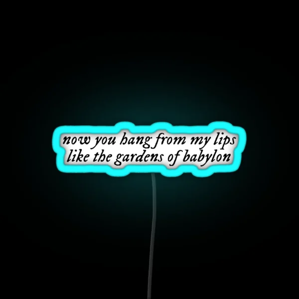 Cowboy Like Me RGB Neon Sign