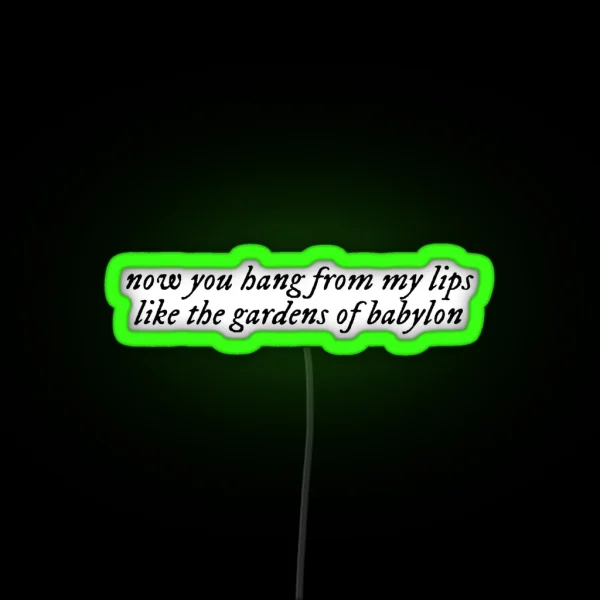 Cowboy Like Me RGB Neon Sign