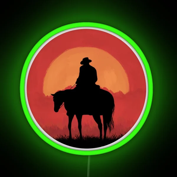 Cowboy RGB Neon Sign