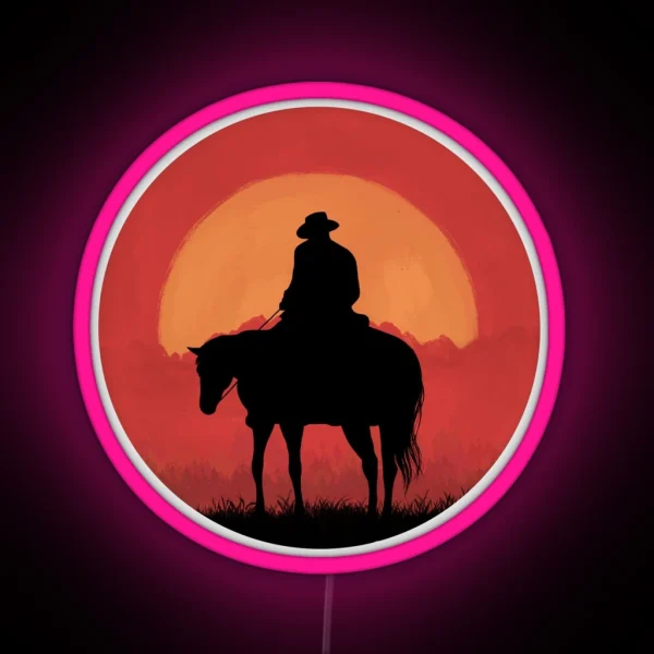 Cowboy RGB Neon Sign