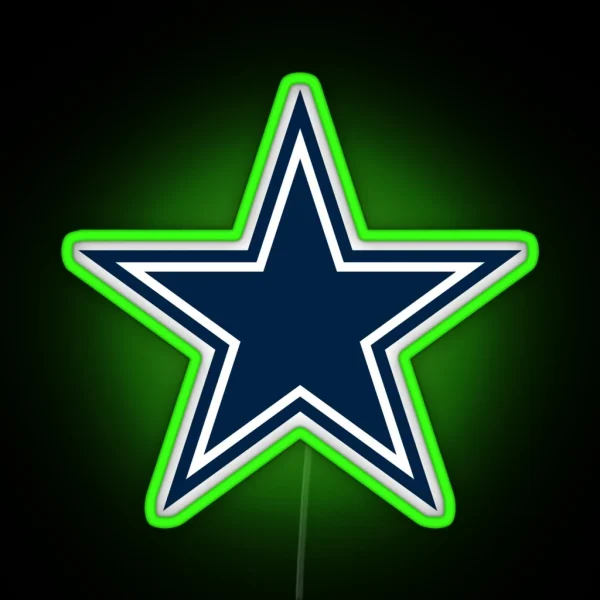 Cowboys RGB Neon Sign
