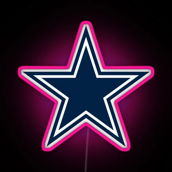 Cowboys RGB Neon Sign