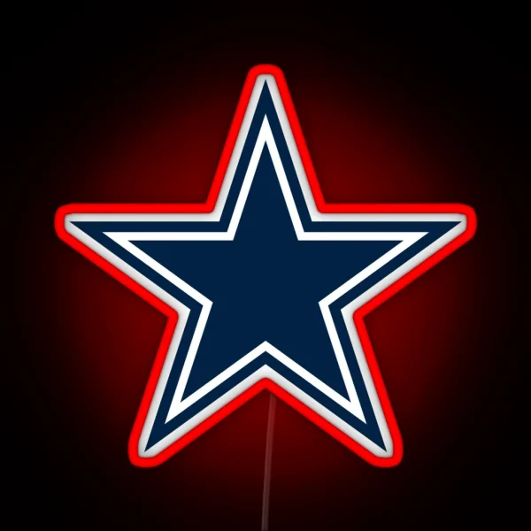 Cowboys RGB Neon Sign