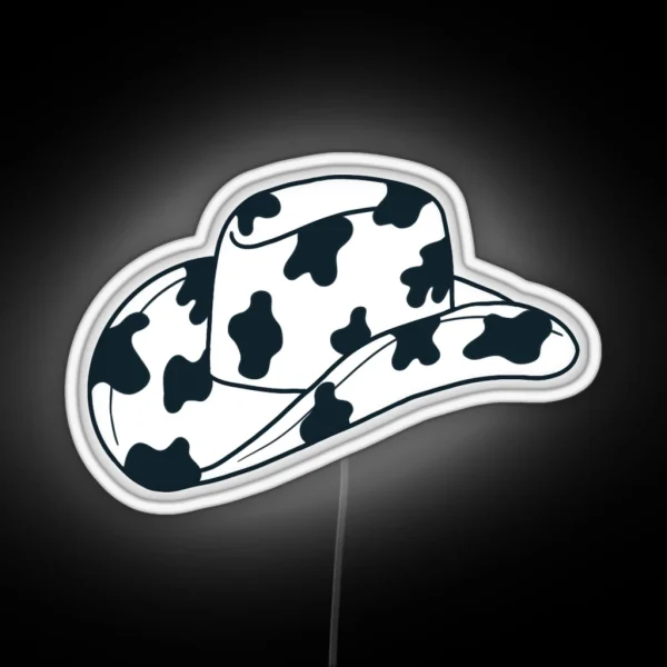 Cowgirl Hat RGB Neon Sign