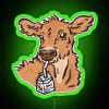 Farmhouse Chic Decor Oat Milk Neon Sign Cow Friendly Kitchen