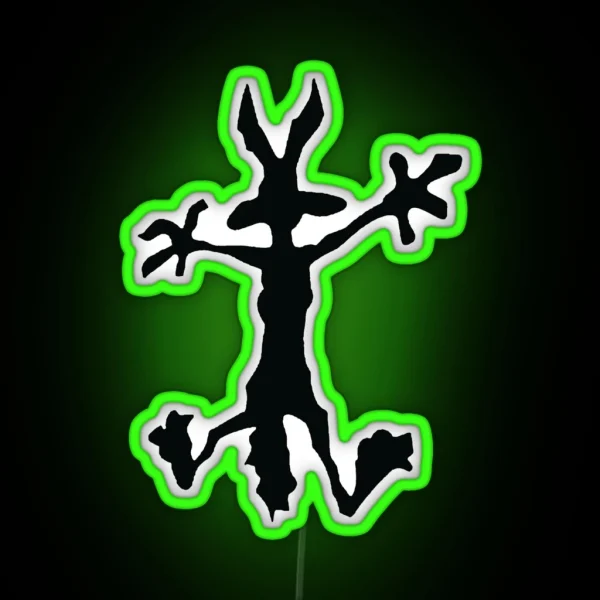 Coyote S Hole RGB Neon Sign