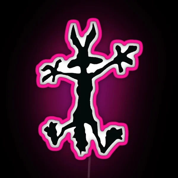 Coyote S Hole RGB Neon Sign
