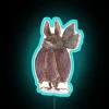 Vibrant Cozy Bat Neon Sign Illuminates Your Home with Warm RGB Glowing
