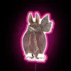 Vibrant Cozy Bat Neon Sign with Color Changing RGB Illumination