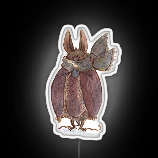 Cozy Bat RGB Neon Sign