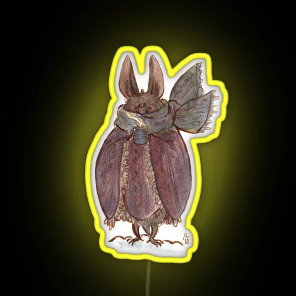 Cozy Bat RGB Neon Sign