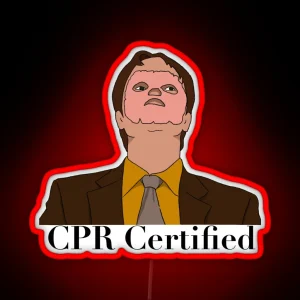 CPR Certified RGB Neon Sign