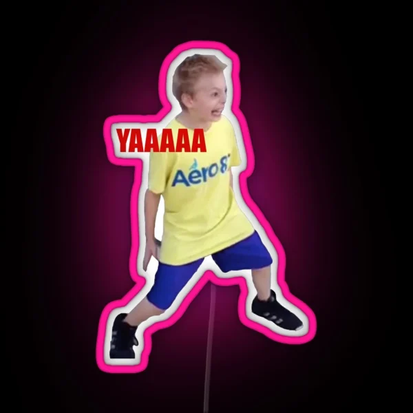 Crack Kid From Vine RGB Neon Sign