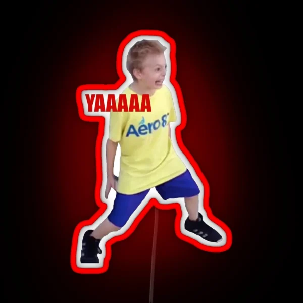 Crack Kid From Vine RGB Neon Sign