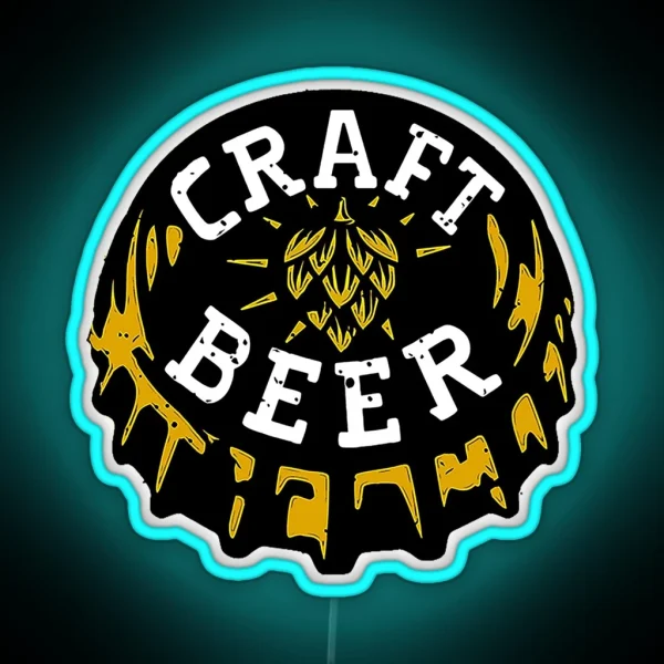 CRAFT BEER CRAFT BEER RGB Neon Sign