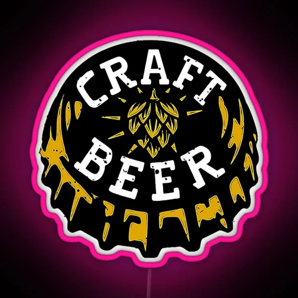 CRAFT BEER CRAFT BEER RGB Neon Sign