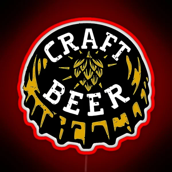 CRAFT BEER CRAFT BEER RGB Neon Sign