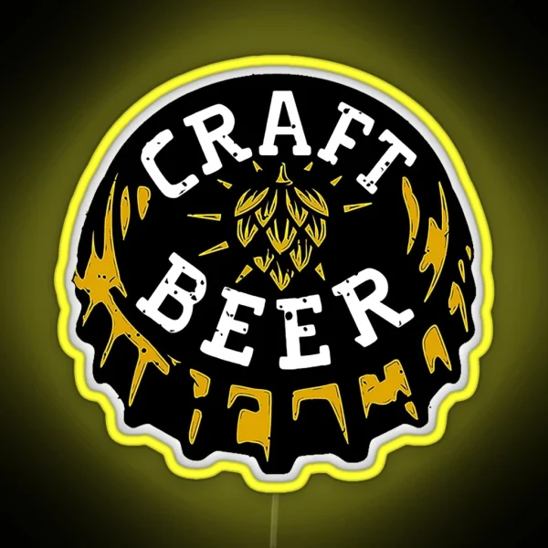CRAFT BEER CRAFT BEER RGB Neon Sign