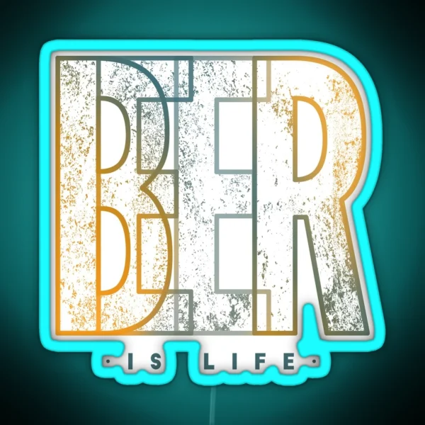 Craft Beer Life Lifestyle Cool Brewer Hobby Brewer RGB Neon Sign