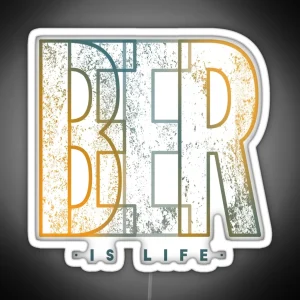 Craft Beer Life Lifestyle Cool Brewer Hobby Brewer RGB Neon Sign