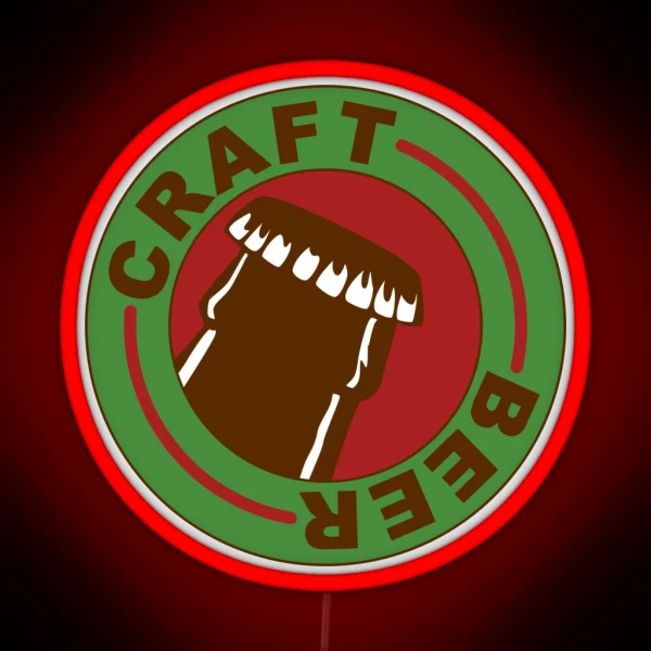 Craft Beer RGB Neon Sign