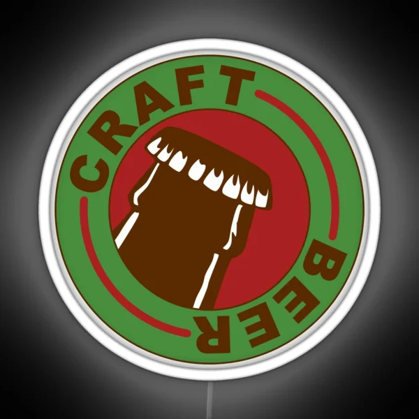 Craft Beer RGB Neon Sign