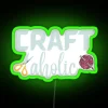 Neon Sign for Crafty Enthusiasts and Hobbyists with Love for Crafting