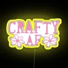 Customizable Artistic Neon Sign with Programmable RGB Color Options Available