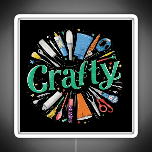Crafty RGB Neon Sign