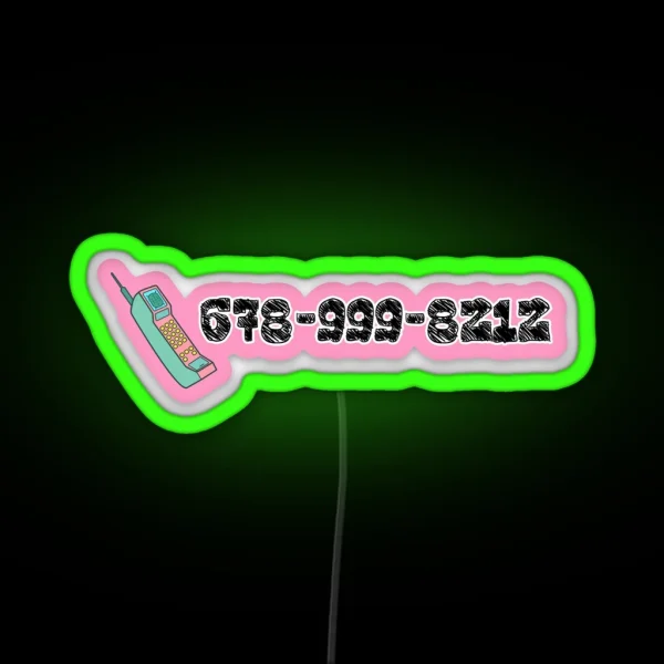Crank That Or Get Cranked RGB Neon Sign