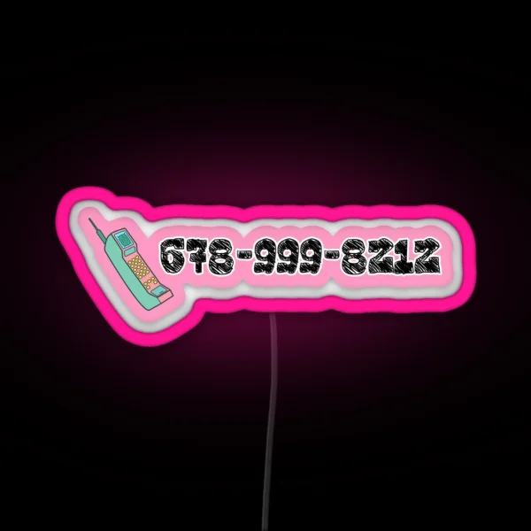 Crank That Or Get Cranked RGB Neon Sign