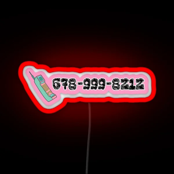 Crank That Or Get Cranked RGB Neon Sign