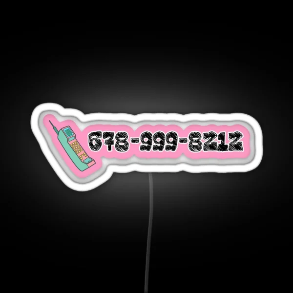 Crank That Or Get Cranked RGB Neon Sign