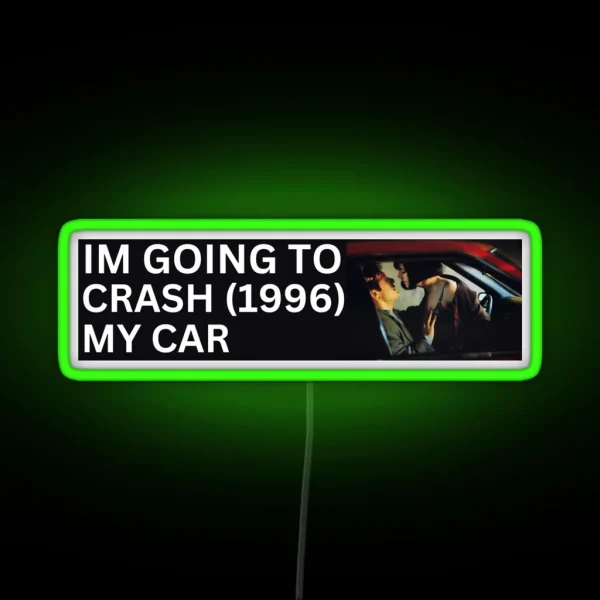 Crash 1996 Bumper Led RGB Neon Sign