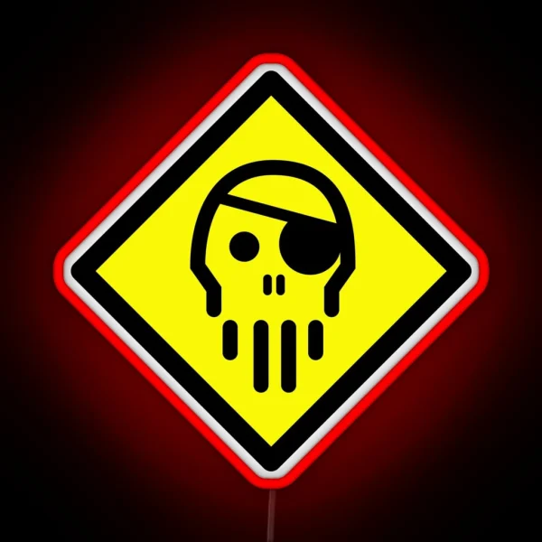 Crash Override RGB Neon Sign
