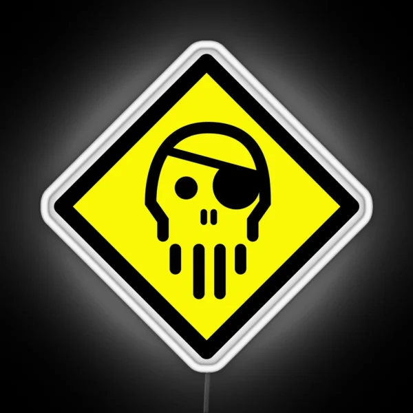 Crash Override RGB Neon Sign
