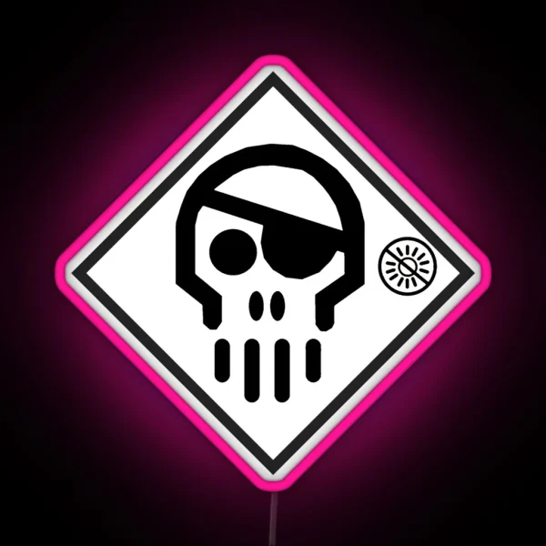 Crash Overridehackers Design RGB Neon Sign
