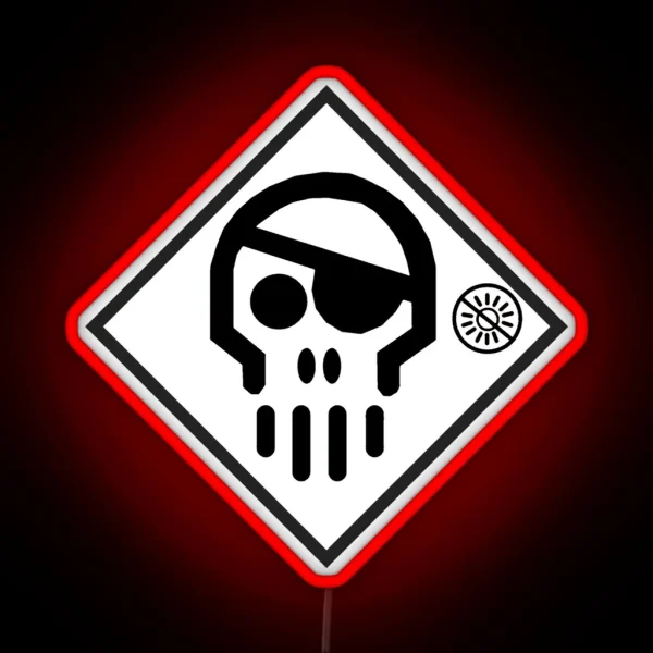 Crash Overridehackers Design RGB Neon Sign