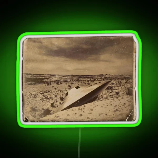 CRASH SITE RGB Neon Sign