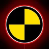 Crash Test Dummy Neon Sign Brings Fierce Funhouse Vibe Home