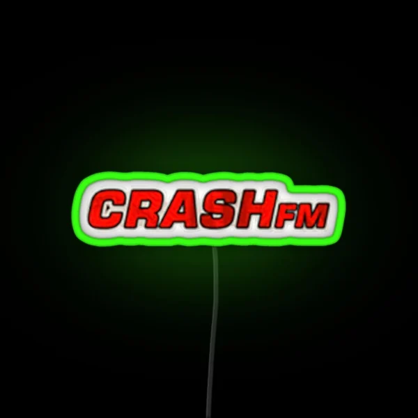 Crashfm From Burnout RGB Neon Sign