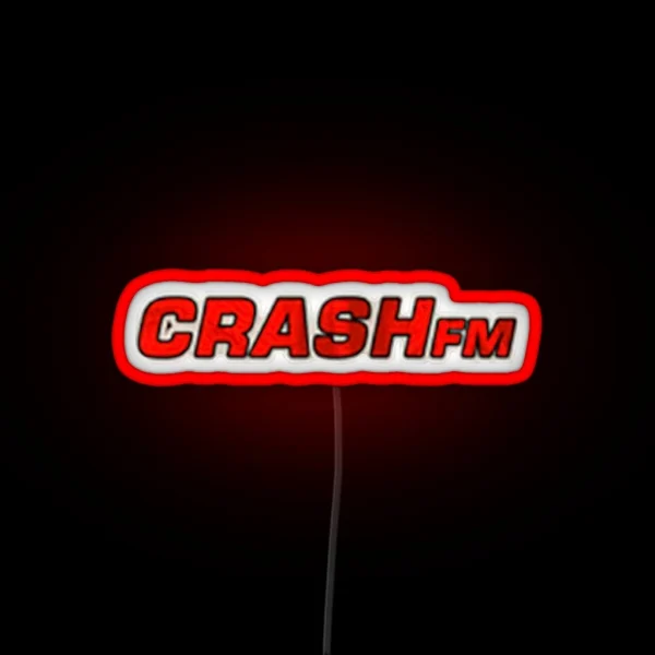 Crashfm From Burnout RGB Neon Sign