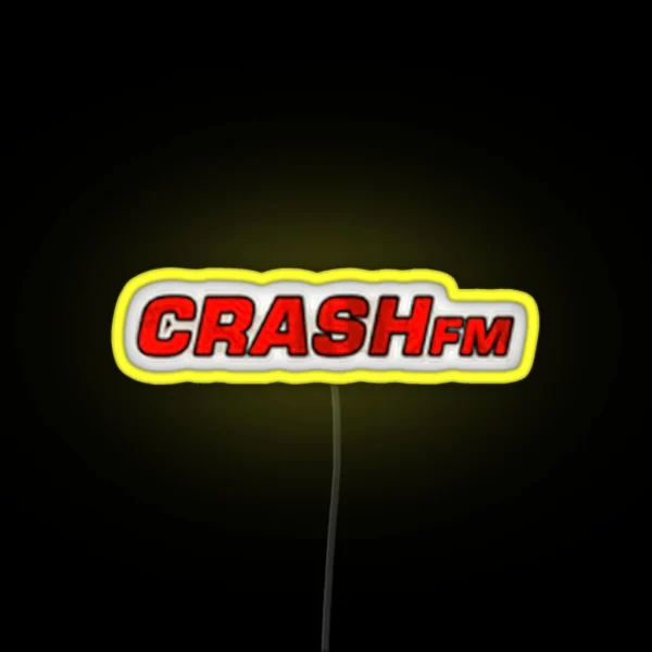 Crashfm From Burnout RGB Neon Sign