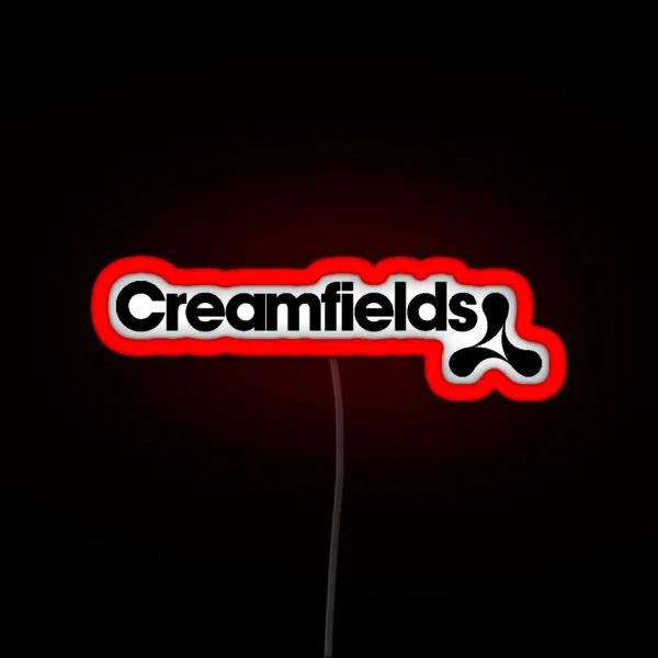 Creamfields Festival Logo RGB Neon Sign