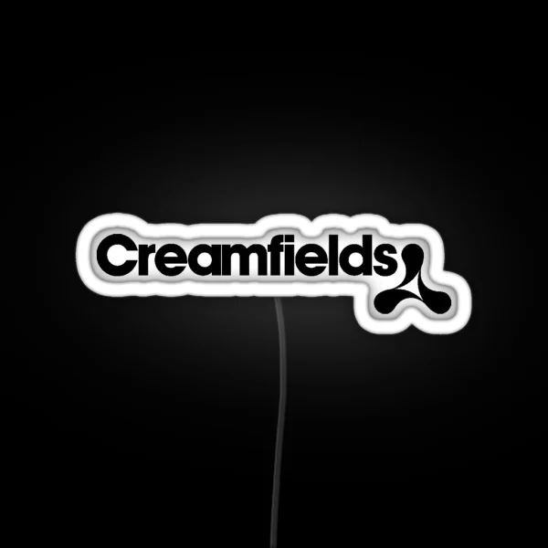 Creamfields Festival Logo RGB Neon Sign