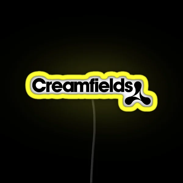 Creamfields Festival Logo RGB Neon Sign