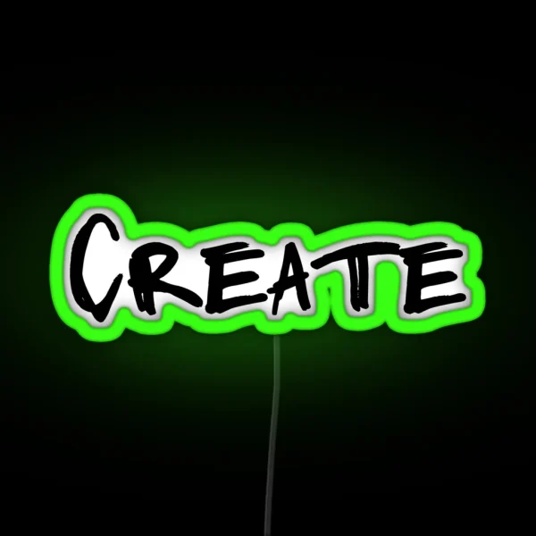 Create RGB Neon Sign
