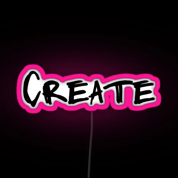 Create RGB Neon Sign