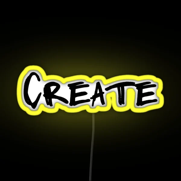Create RGB Neon Sign